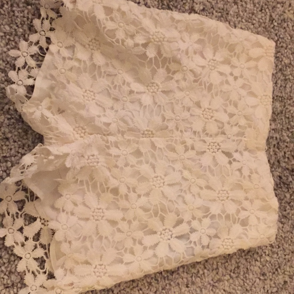 Lace shorts